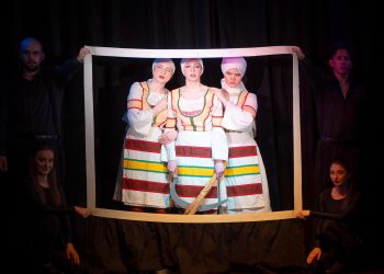 Студенти от НАТФИЗ оживяват на сцената шедьоври на Майстора, Сезан и Ван Гог